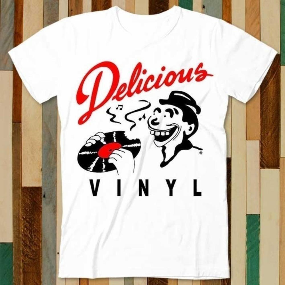 Delicious Vinyl Music Record Label Rap Hip Hop Graphic Unisex TShirt